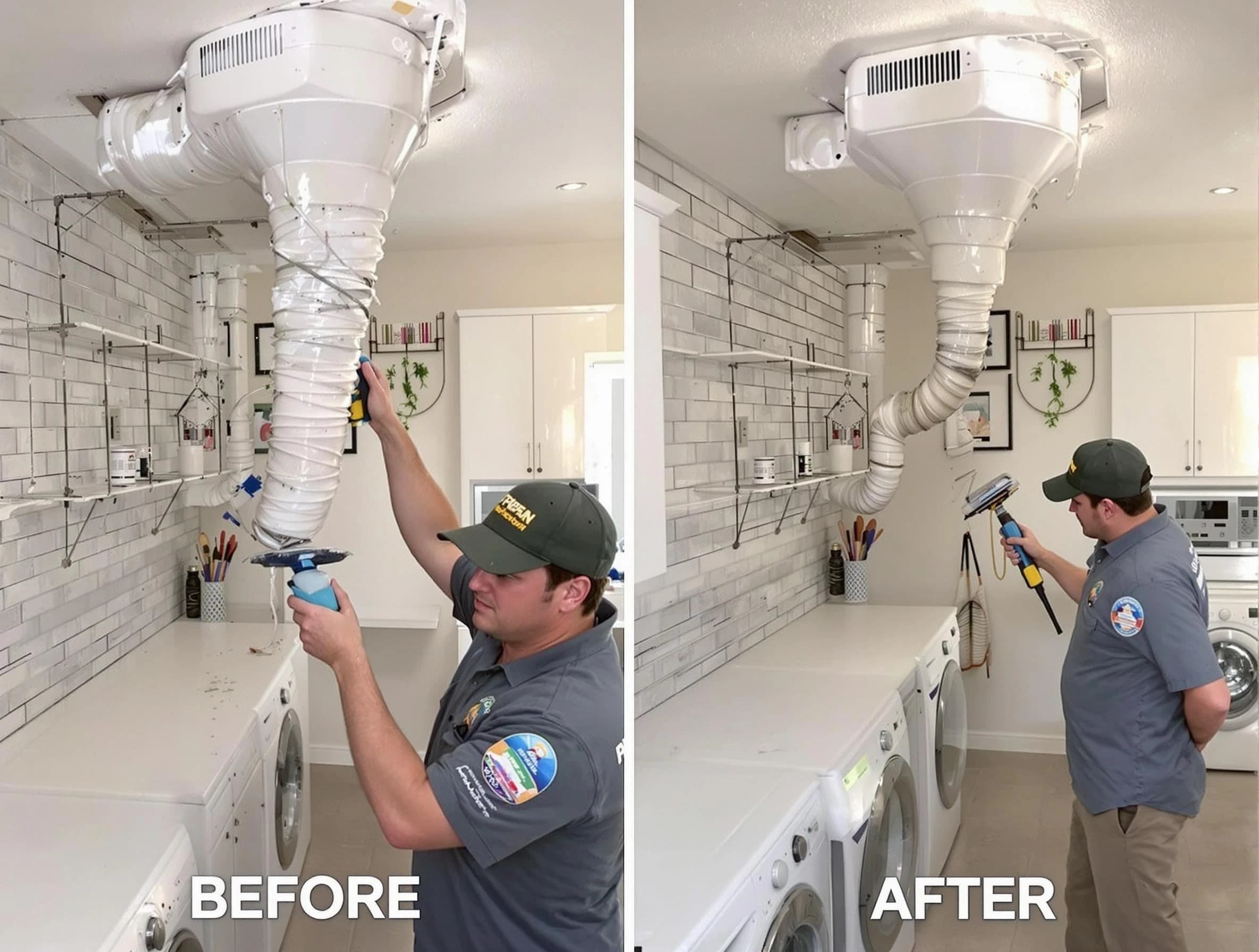 Professional dryer exhaust vent cleaning by El Cerro Mission Dryer Vent Cleaning in El Cerro Mission